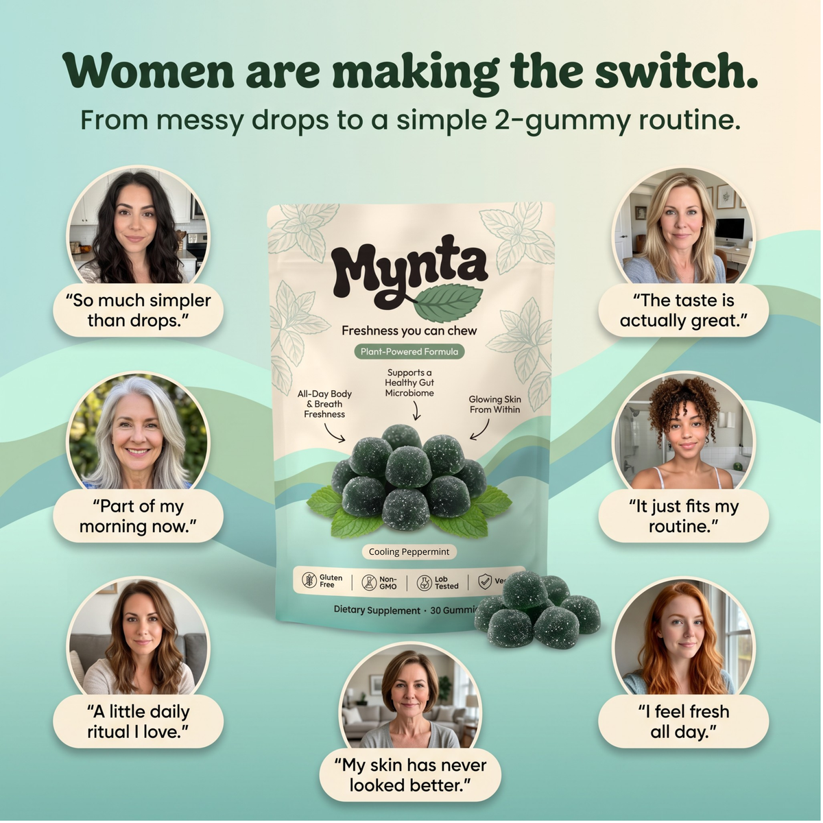 Mynta™ Chlorophyll Gummies