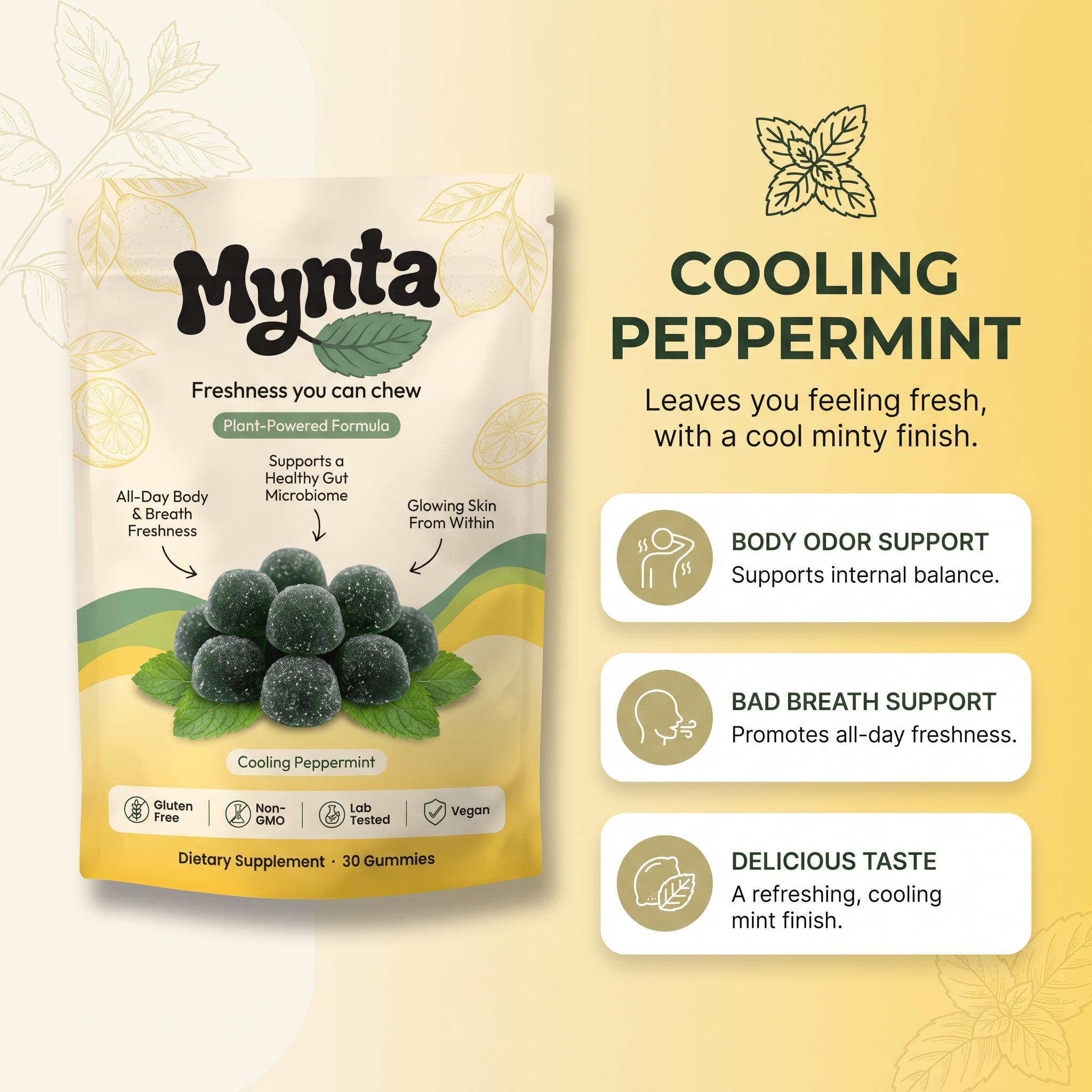 Mynta™ Chlorophyll Gummies